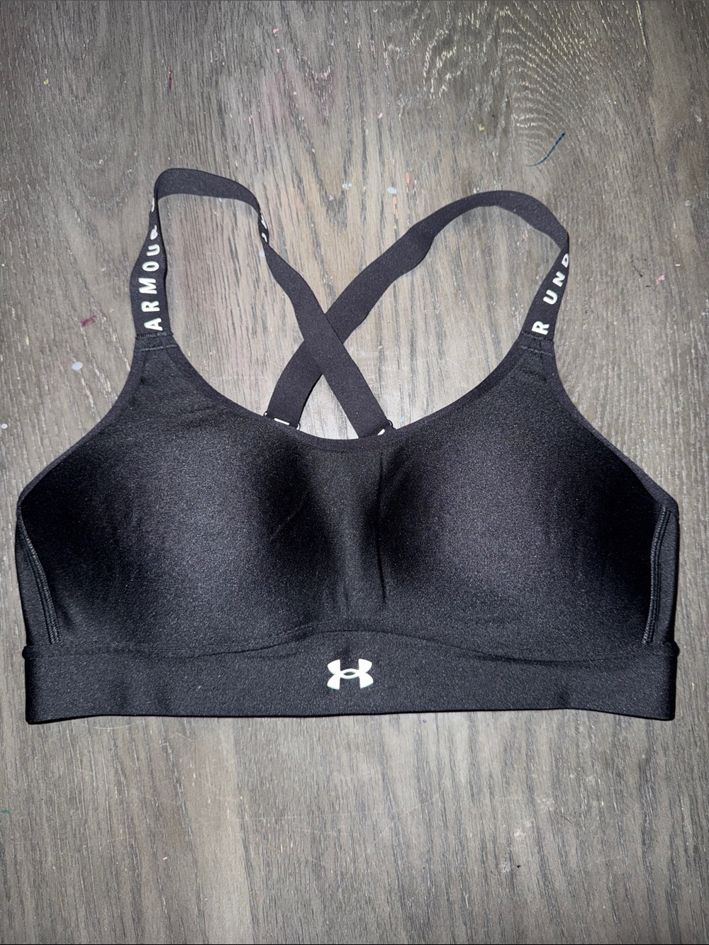 Medium Under Armour Fitted Sports Bra with Adjustable Straps